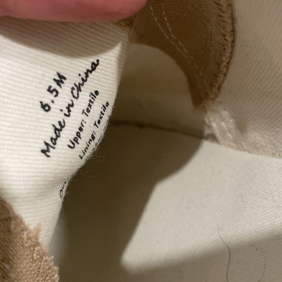 Jack Rogers Tan Tucker slip-on sneaker size 6.5 - Picture 7 of 7